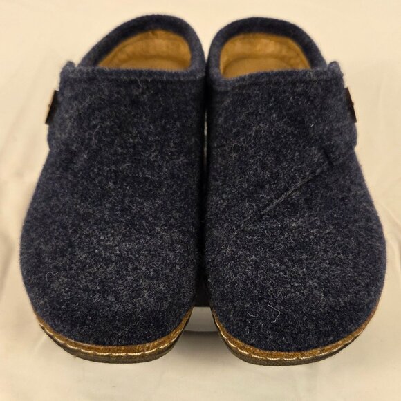 Earth Ezra Wool Clogs – Blue – Women’s Size 8.5 - Picture 4 of 8